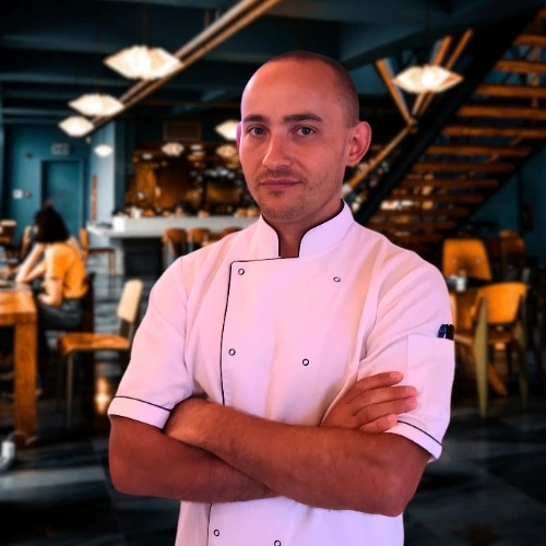 Tomasz Szczepański - szef kuchni i pomysłodawca CaterMon